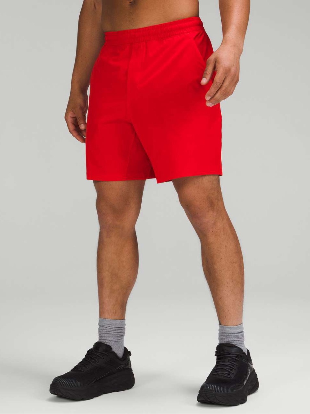lululemon athletica Men’s Bright Red Running Shorts